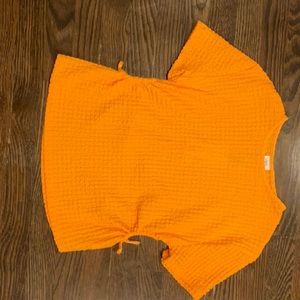 Brand~Zara, Color~orange, Size~11-12